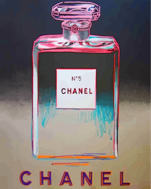 Andy Warhol Chanel No 5 Paint By Number
