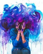 Lonely Anxious Person Paint By Number