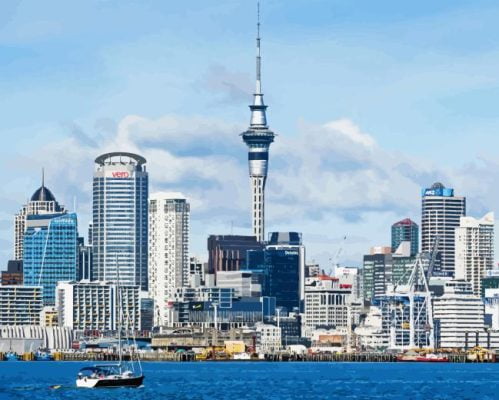 Auckland NZ Paint By Number