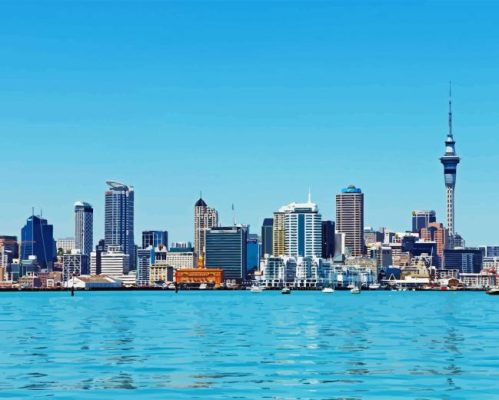Auckland NZ Paint By Number