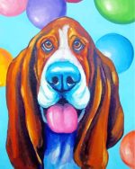 Basset Hound Dog Paint By Number