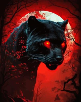 Black Panther Paint By Number