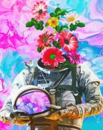 Blooming Flowernaut paint by number