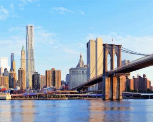 Brooklyn Bridge New York Paint By Number