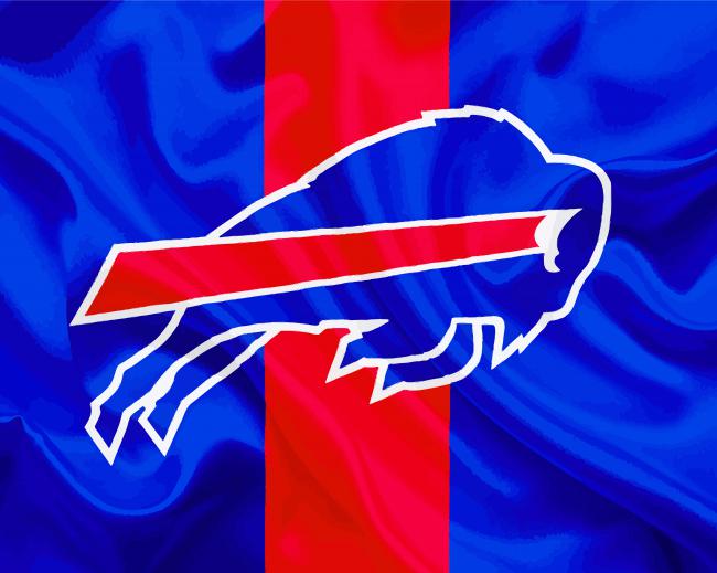 Buffalo Bills American Football Logo Paint By Number