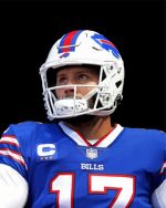 Buffalo Bills Josh Allen Paint By Number