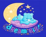 Care Bear Grumpy Sleeping Paint By Number