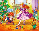 Cartoon Nutcracker Ballerina Paint By Numbers