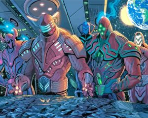 Celestials Art Paint By Number