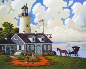 Jayson Sparking the Lighthouse Keepers Daughter Paint By Number