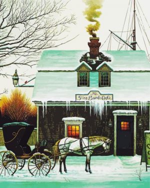 Charles Wysocki Belly Warmers Paint By Number