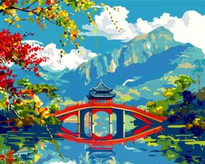 Chinese Scenery Art Paint By Number