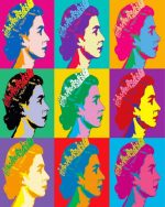 Queen Elizabeth By Warhol Paint By Number