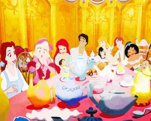 Disney Thanksgiving Celebration paint by number