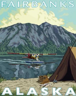 Fairbanks Poster Paint By Number