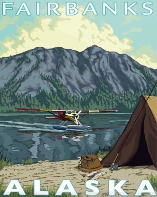 Fairbanks Poster Paint By Number