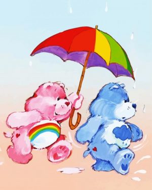 Grumpy Care Bears Paint By Number