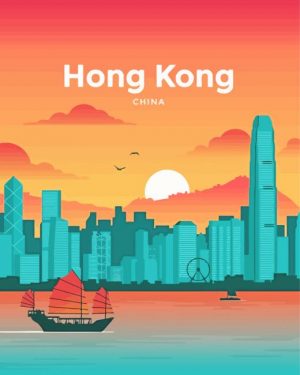 Hong Kong China paint by number