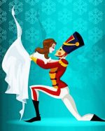 Illustration Nutcracker Ballet Paint By Numbers