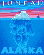 Juneau Alaska Poster Paint By Number