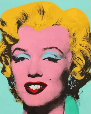 Marilyn Monroe By Warhol Paint By Number