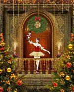 Merry Christmas Nutcracker Ballet paint By Numbers