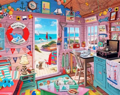 Nautical Room Paint By Numbers