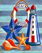 Nautical Vibes Paint By Numbers