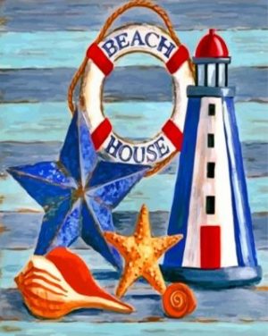 Nautical Vibes Paint By Numbers