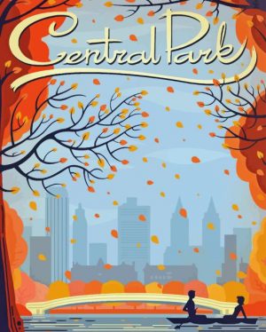 New York Central Park Paint By Number