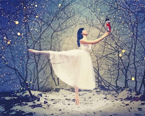 Nutcracker Ballet Dancer Paint By Numbers