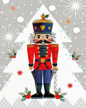Christmas Nutcracker Paint By Numbers