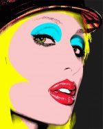 Paris Hilton Andy Warhol Paint By Number
