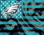 Philadelphia Eagles Flag paint by number