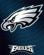 Philadelphia Eagles Football Logo Paint By Numbers