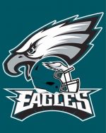 Philadelphia Eagles Logo Paint By Numbers