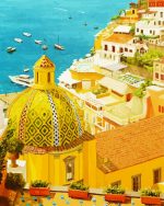 Positano Italy paint by numbers