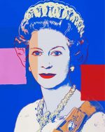 Queen Elizabeth Andy Warhol Art Paint By Number