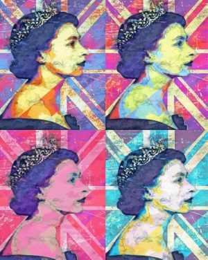 Queen Elizabeth Andy Warhol Paint By Number