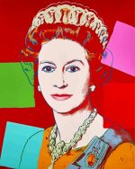 Queen Elizabeth By Andy Warhol Paint By Number