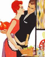 Retro Thanksgiving paint by number