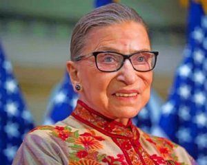 Ruth Bader Ginsburg Paint by numbers