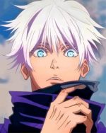 Satoru Gojo Character Paint By Numbers