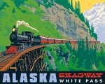 Skagway Alaska Paint By Number