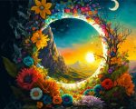 Spring Wreath paint by number