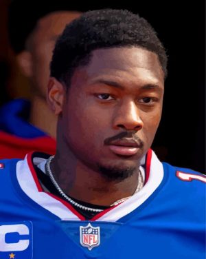 Stephon Diggs Player Paint By Number
