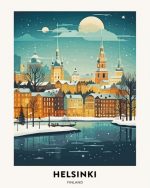 Suomi Finland Poster paint by numbers