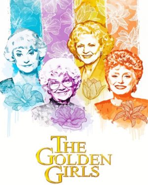 The Golden Girls Poster paint by numbers