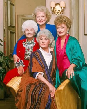 The Golden Girls paint by number