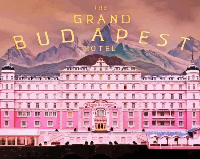 The Grand Budapest Hotel Poster Paint By Number